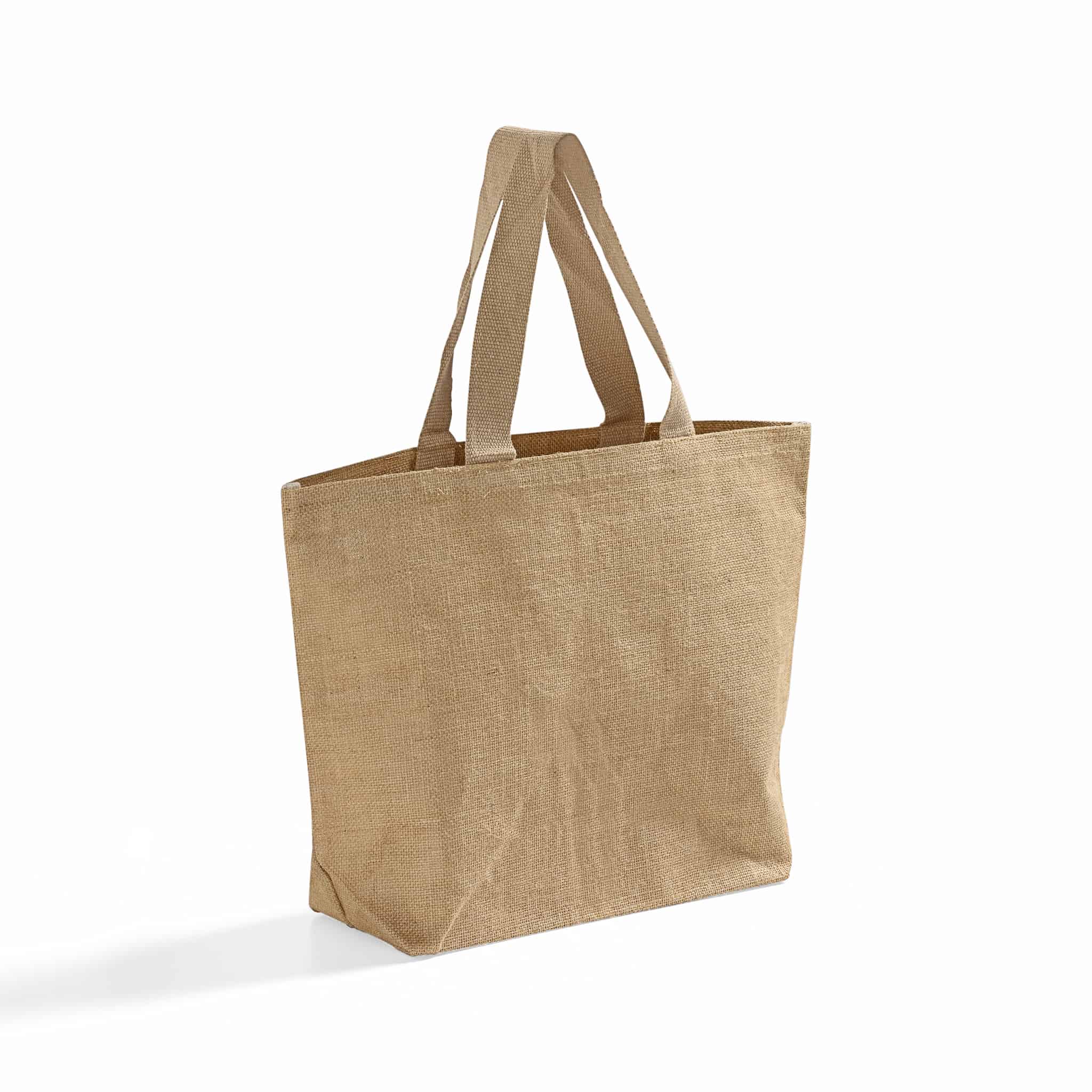 Eco-Friendly Spacious Burlap Shopping Bag (6-Pack)