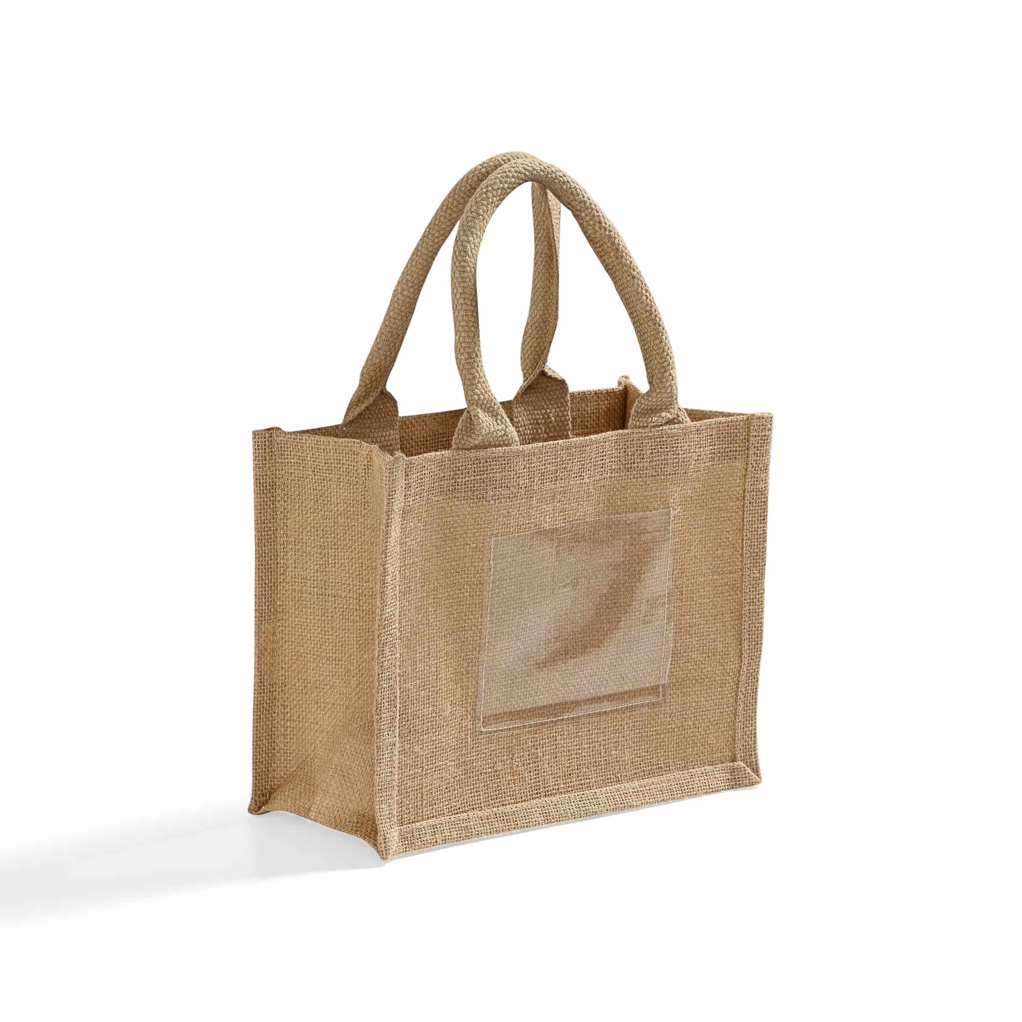 Rustic Wedding Favor Jute Gift Bags (6-Piece Pack)