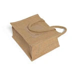 Rustic Wedding Favor Jute Gift Bags (6-Piece Pack)