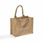 Rustic Wedding Favor Jute Gift Bags (6-Piece Pack)