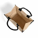 Eco-Friendly Juco Square Carryall Bag (SKU: TJ912)