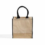 Eco-Friendly Juco Square Carryall Bag (SKU: TJ912)