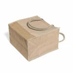 Eco-Friendly Juco Square Carryall Bag (SKU: TJ912)