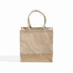 Eco-Friendly Juco Square Carryall Bag (SKU: TJ912)