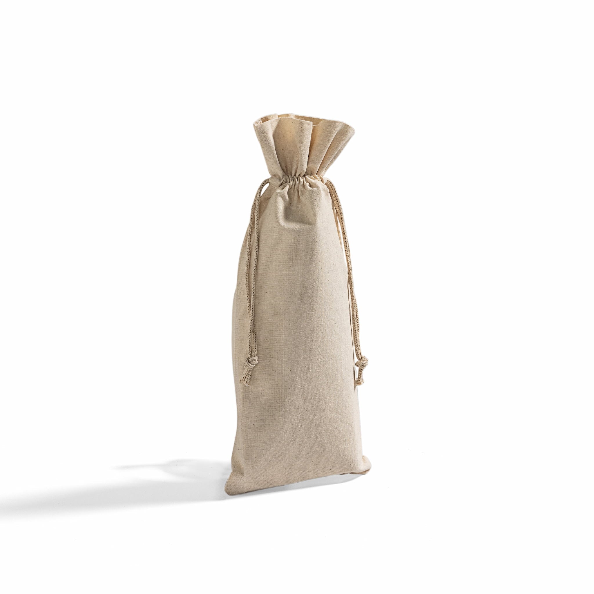 Celebration Cotton Canvas Wine Bottle Gift Bag (SKU: WB147)