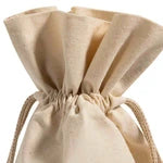 Celebration Cotton Canvas Wine Bottle Gift Bag (SKU: WB147)