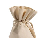 Celebration Cotton Canvas Wine Bottle Gift Bag (SKU: WB147)