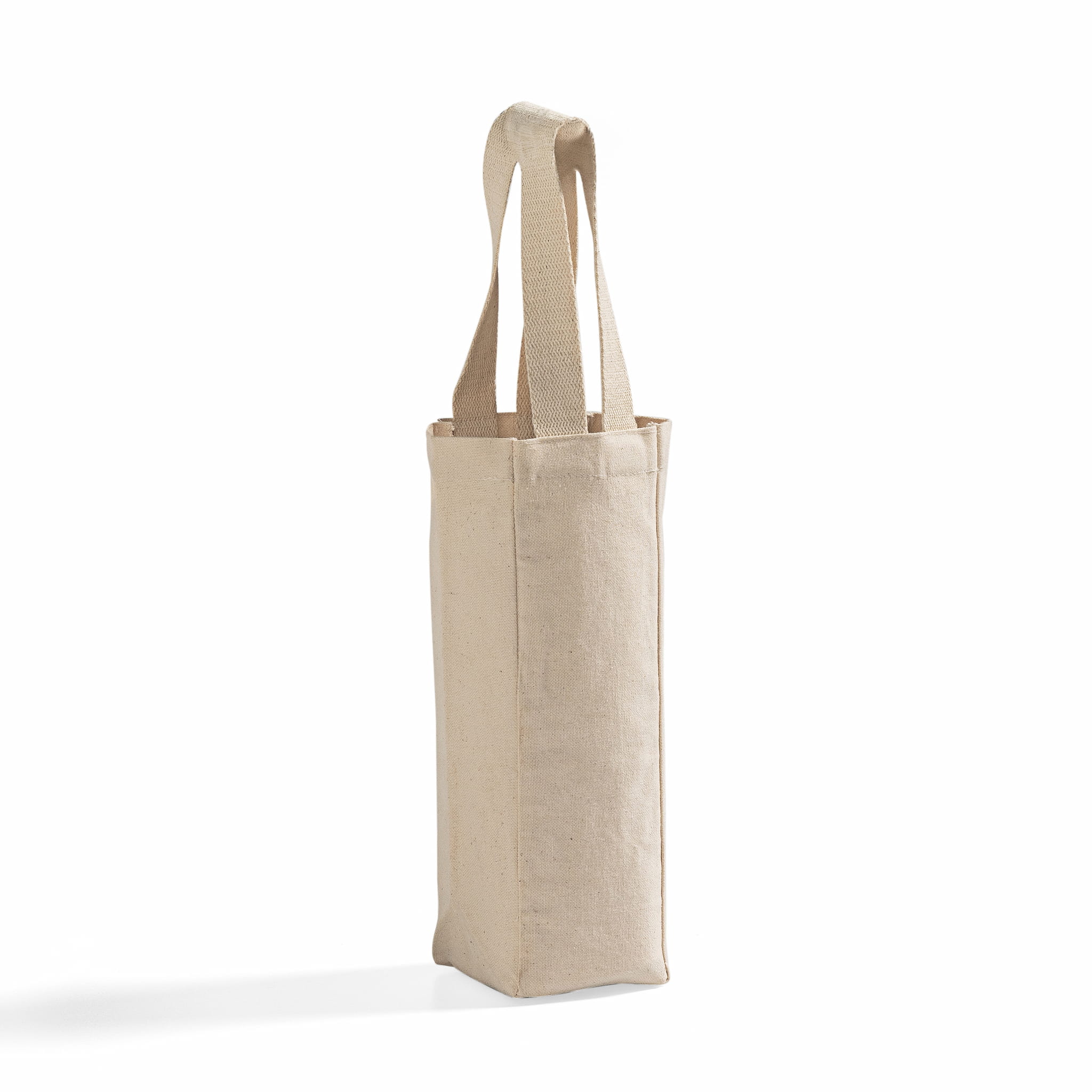 Eco-Friendly Canvas Wine Bottle Carrier