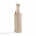 Eco-Friendly Canvas Wine Bottle Carrier