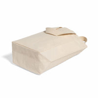 2-Bottle Canvas Wine Carrier Bag with Interior Divider (WB202)
