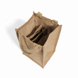 Jute Wine Bag