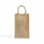 Eco-Friendly Jute Wine Tote Bags with Dividers