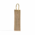 Eco-Friendly Jute Wine Tote Bags with Dividers