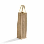 Eco-Friendly Jute Wine Tote Bags with Dividers