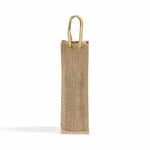 Eco-Friendly Jute Wine Tote Bags with Dividers