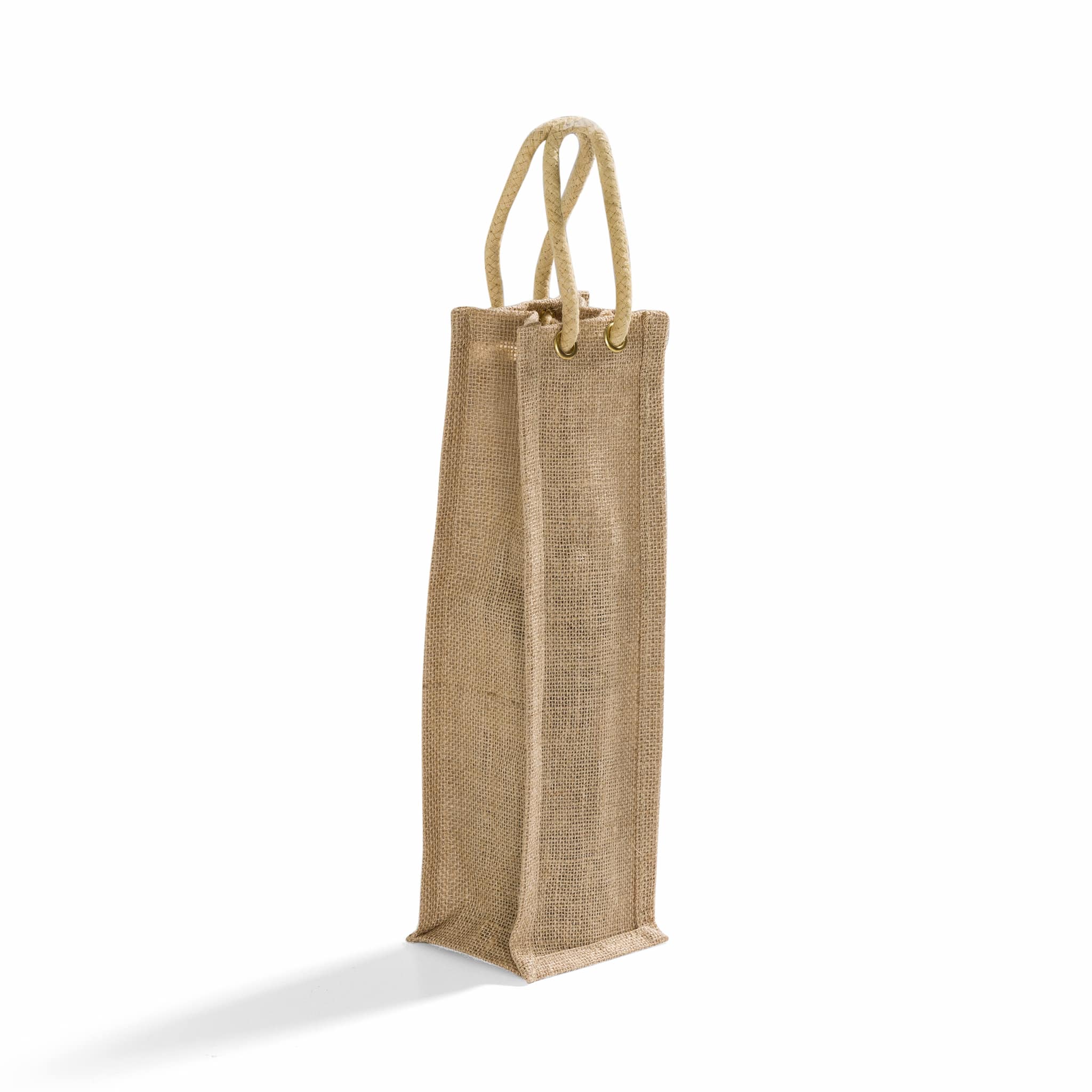 Eco-Friendly Jute Wine Tote Bags with Dividers