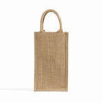Eco-Friendly Jute Wine Tote Bags with Dividers