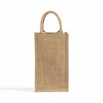 Eco-Friendly Jute Wine Tote Bags with Dividers