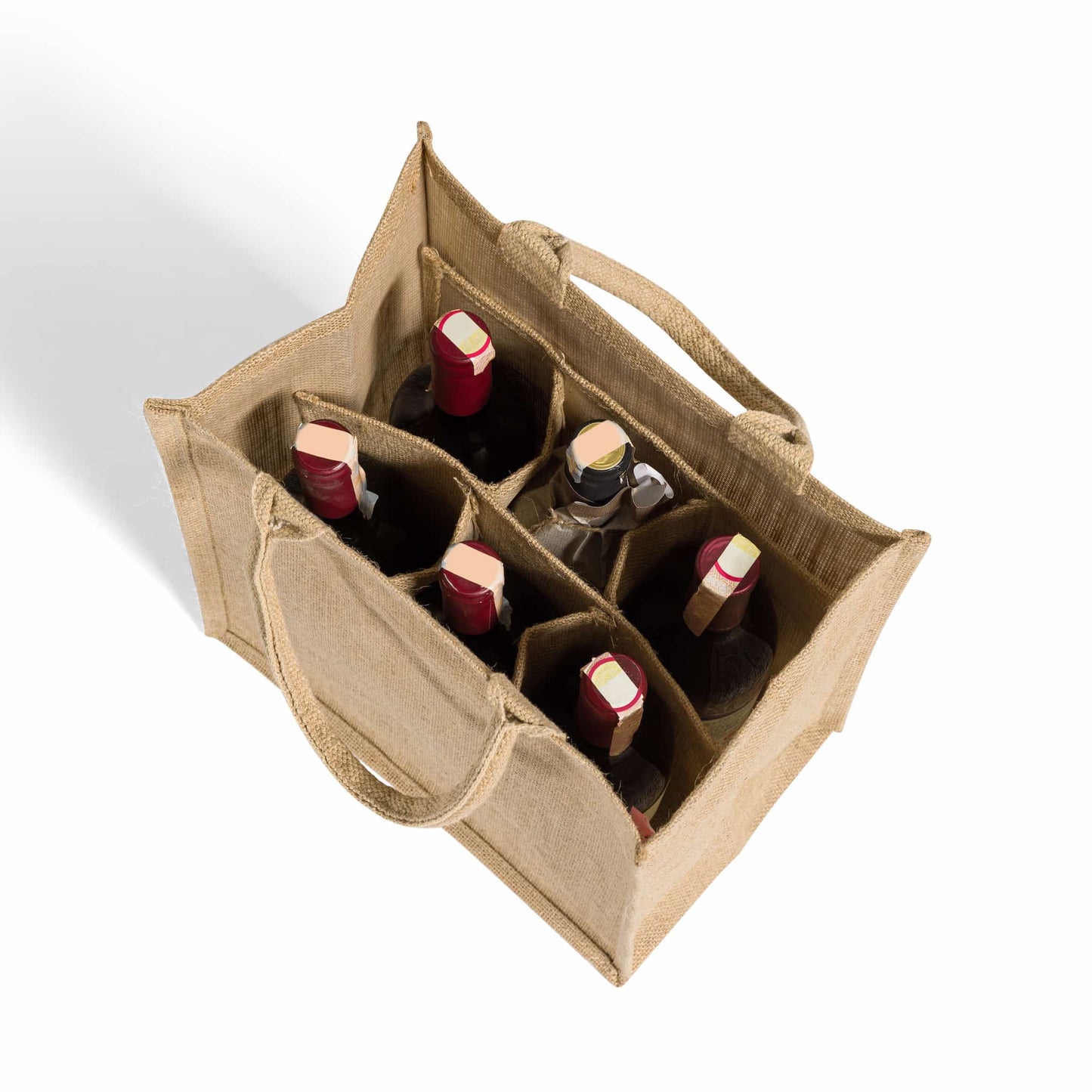 Jute Wine Bag